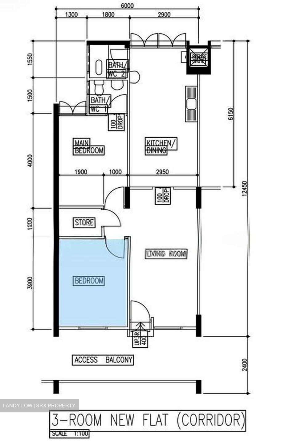 Blk 632 Yio Chu Kang View (Ang Mo Kio), HDB 3 Rooms #595764051